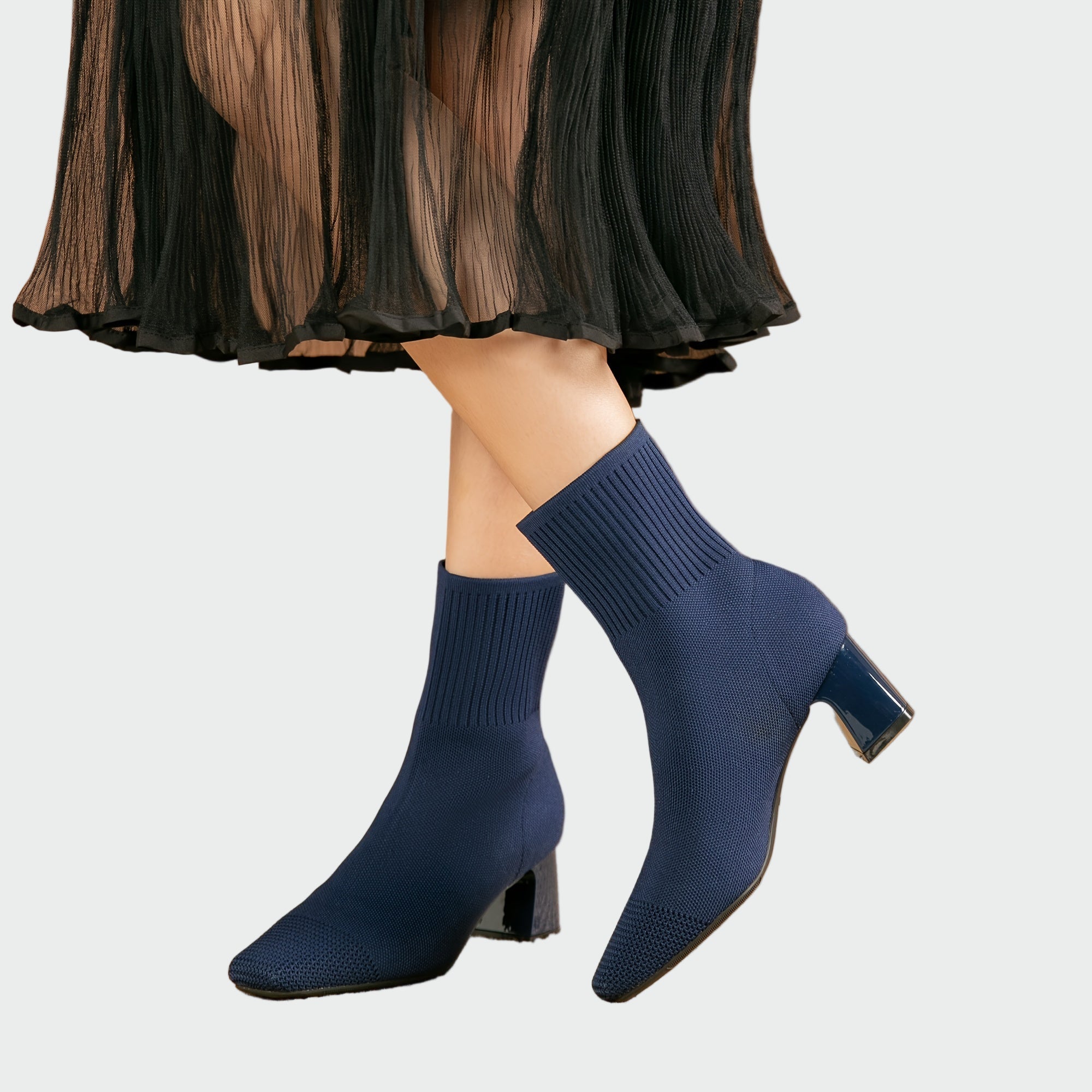 Botas ortopédicas de tricot para Clara