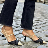 Isabel - Zapatos slingback elegantes