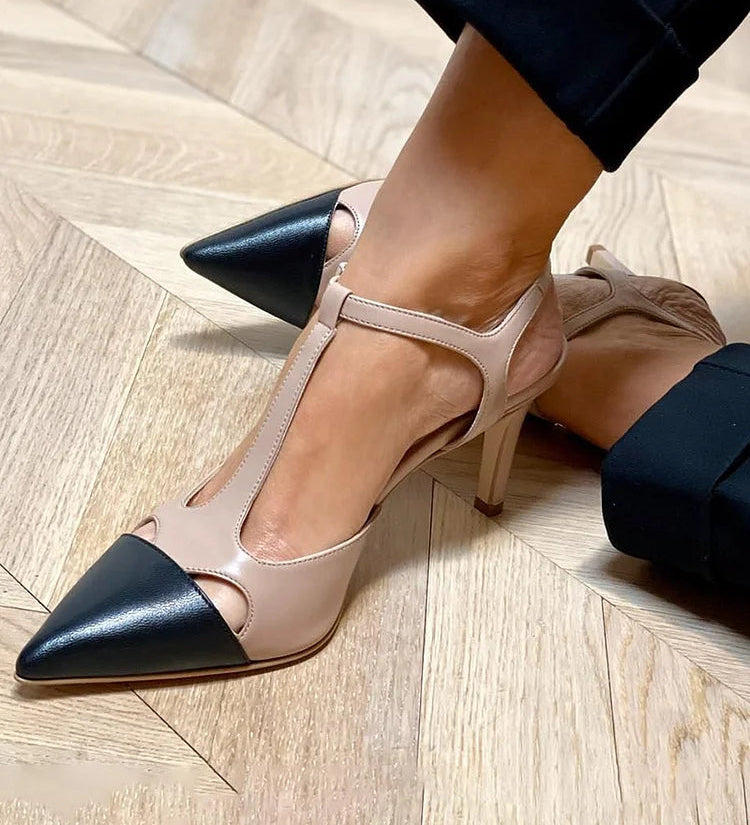 Isabel - Zapatos bicolor
