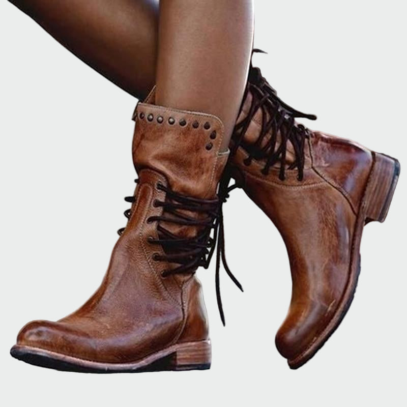 Botines de piel de Ana