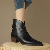 Isabel - Botines Elegantes con Tacón Bajo