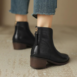Isabel - Botines Elegantes con Tacón Bajo