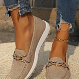 Clara - Zapatos planos con hebilla