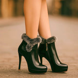 Clara - Botas de Tacón Elegantes