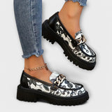Clara - Mocasines retro elegantes