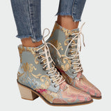 Botines de cuero con Elena