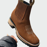 Botas de vaquera de piel