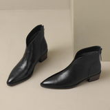 Isabel - Botines Elegantes con Tacón Bajo
