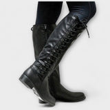 Clara - Botines elegantes con cordones