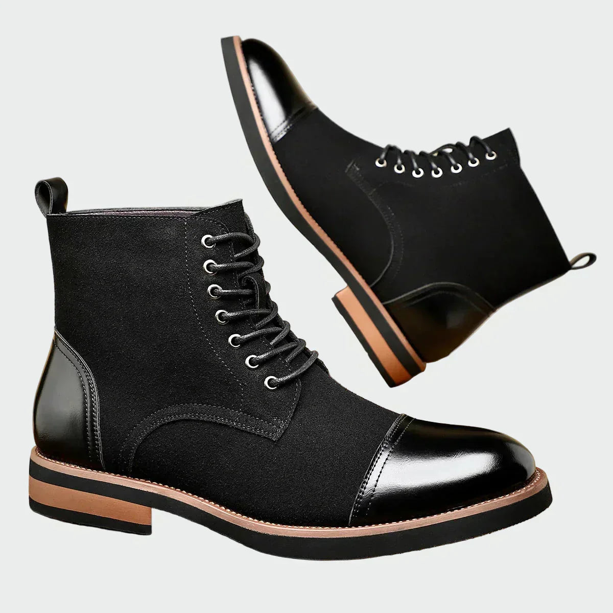 Botines de cuero Clara