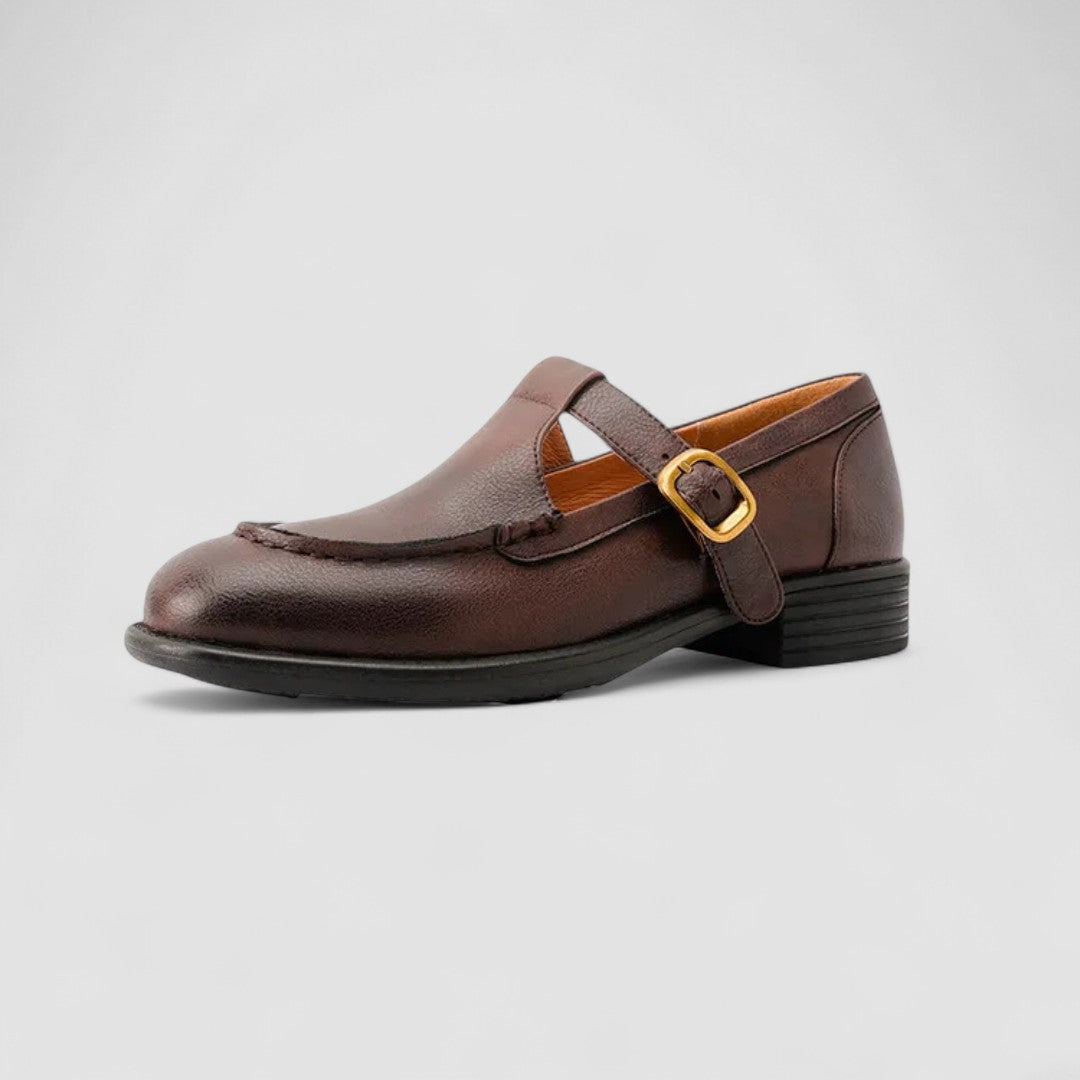 Isabel - Zapatos ortopédicos Mary Jane de punta cuadrada