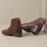 Isabel - Botines Elegantes con Tacón Bajo