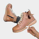 Botas de cuero ortopédicas de Sofía
