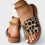 Luna - Sandalias leopardo