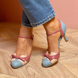 Isabel - Sandalias con nudo y tiras, puntera redonda