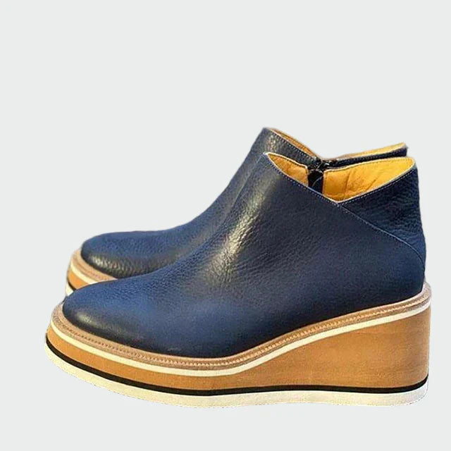 Botines de cuero Clara