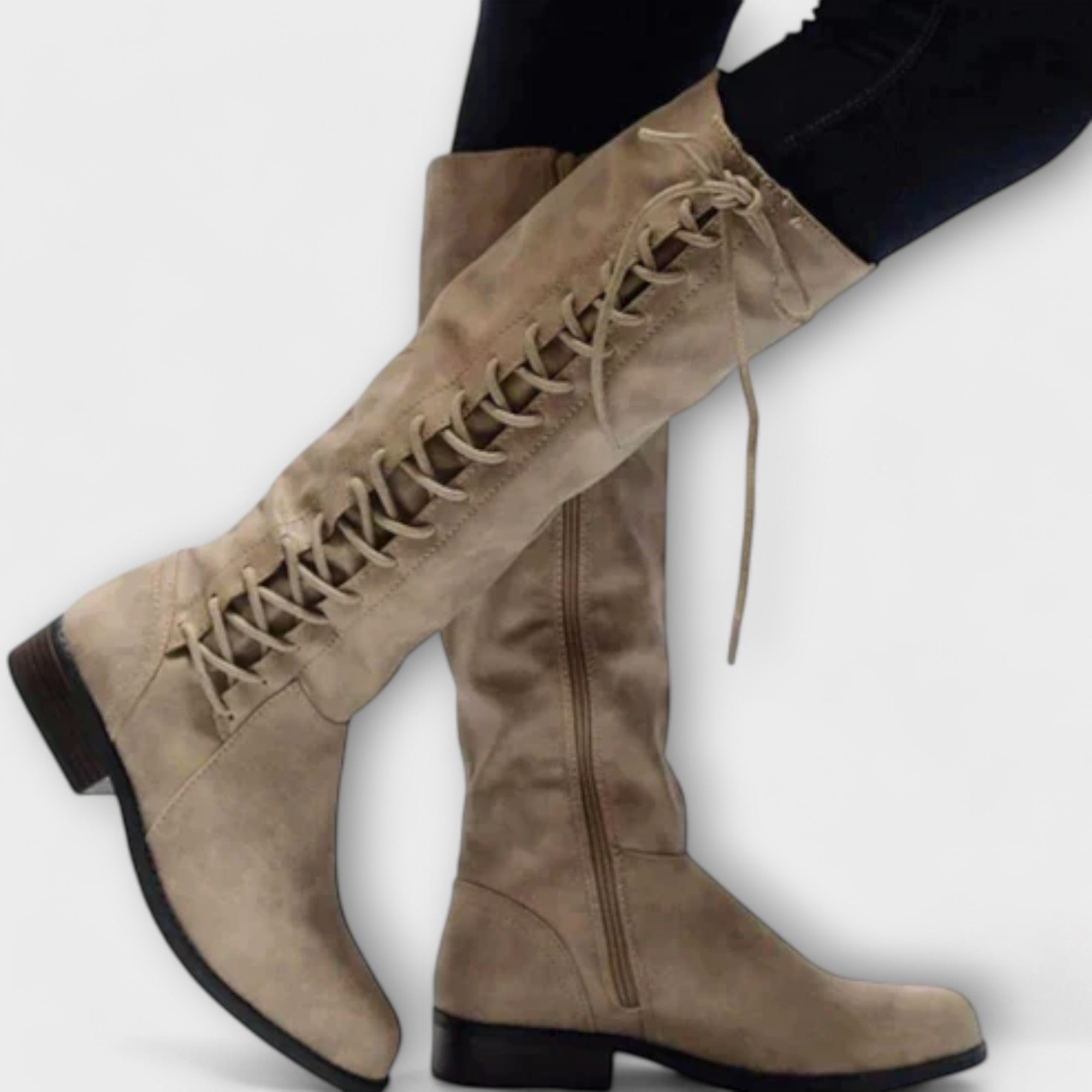 Clara - Botines elegantes con cordones