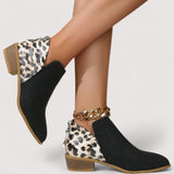 Isabel - Botas de ante elegantes