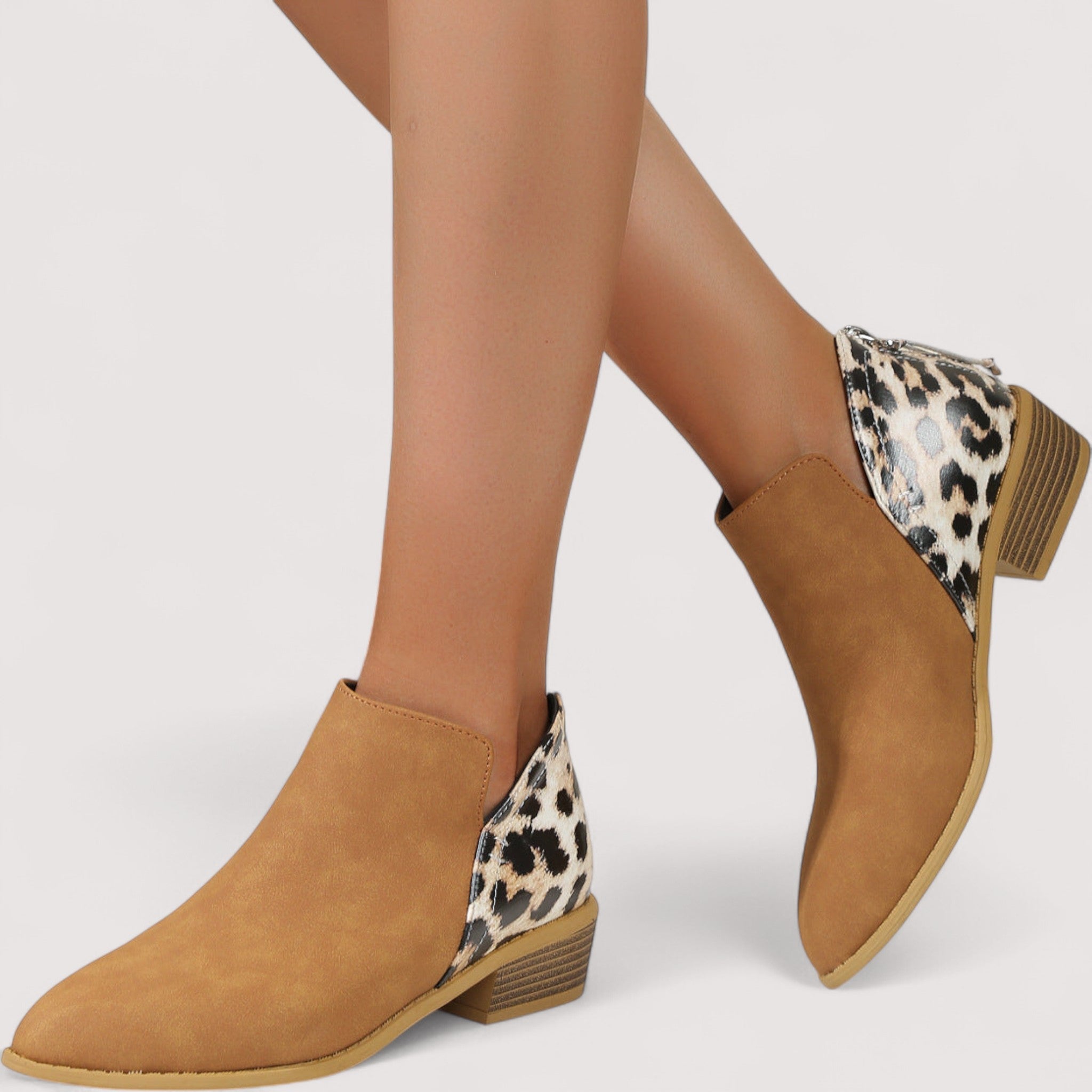 Isabel - Botas de ante elegantes