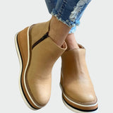 Botines de cuero Clara