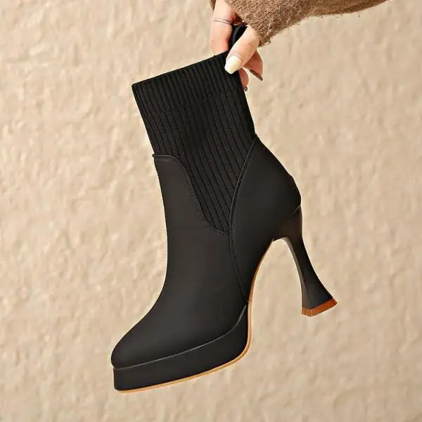 Isabel - Botas con plataforma, confort y elegancia femenina