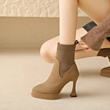 Isabel - Botas con plataforma, confort y elegancia femenina