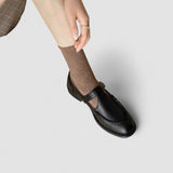 Isabel - Zapatos ortopédicos Mary Jane de punta cuadrada