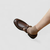 Isabel - Zapatos ortopédicos Mary Jane de punta cuadrada