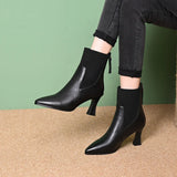 Lola - Botas de cuero con plataforma