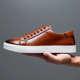 Goncalo - Zapatillas Cuero Elegantes