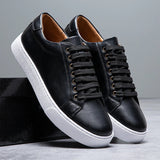 Goncalo - Zapatillas Cuero Elegantes