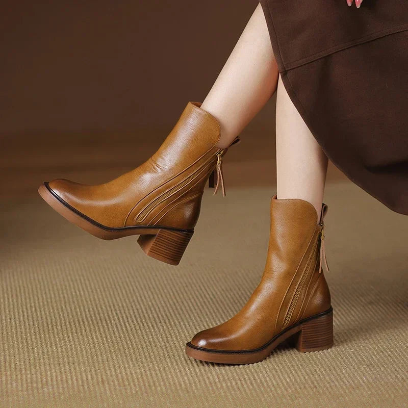 Lola - Botas de piel
