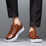 Goncalo - Zapatillas Cuero Elegantes