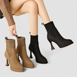 Isabel - Botas con plataforma, confort y elegancia femenina