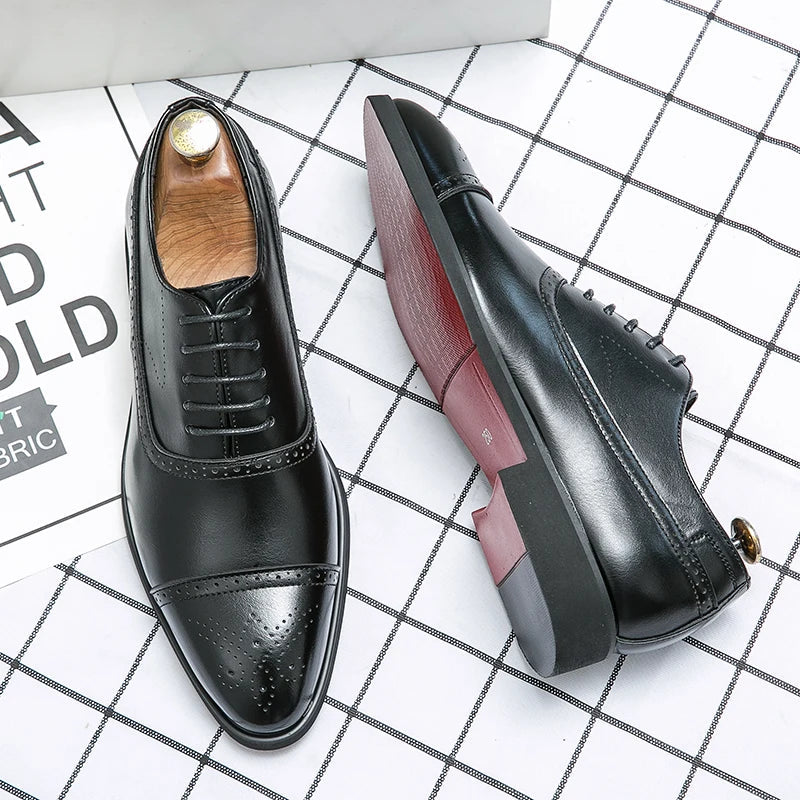 Mario- Zapatos Elegantes Cuero