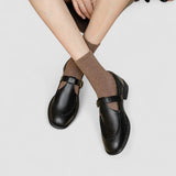 Isabel - Zapatos ortopédicos Mary Jane de punta cuadrada