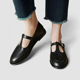 Isabel - Zapatos ortopédicos Mary Jane con tacón bajo