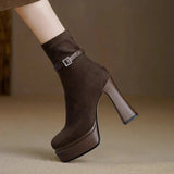 Isabel - Botas de plataforma elegantes con comodidad en cada paso