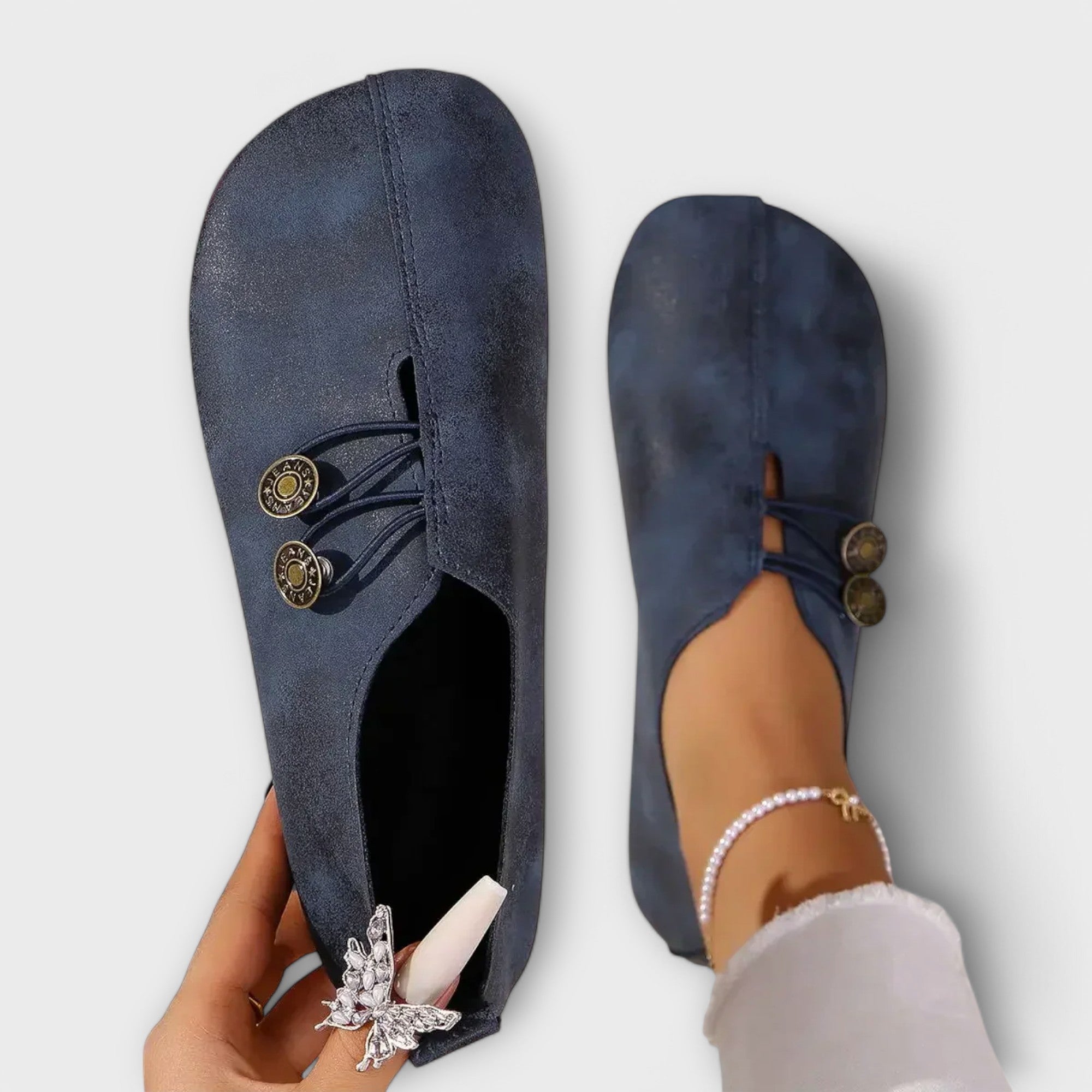 Lola - Mocasín de ante