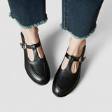 Isabel - Zapatos ortopédicos Mary Jane con tacón bajo
