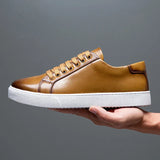 Goncalo - Zapatillas Cuero Elegantes