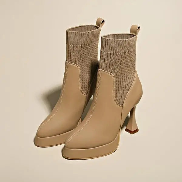Isabel - Botas con plataforma, confort y elegancia femenina