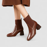 Isabel - Botas elegantes con plataforma