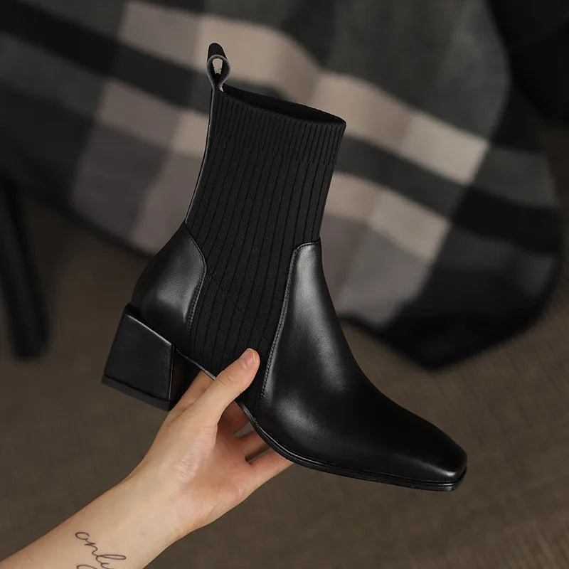 Marta - Botas con plataforma, confort y elegancia