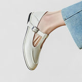 Isabel - Zapatos ortopédicos Mary Jane con tacón bajo