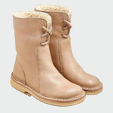 Botines de cuero impermeables de Clara