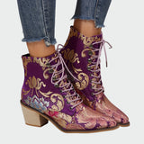 Botines de cuero con Elena