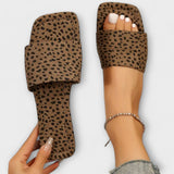Elena - Mocasines leopardo