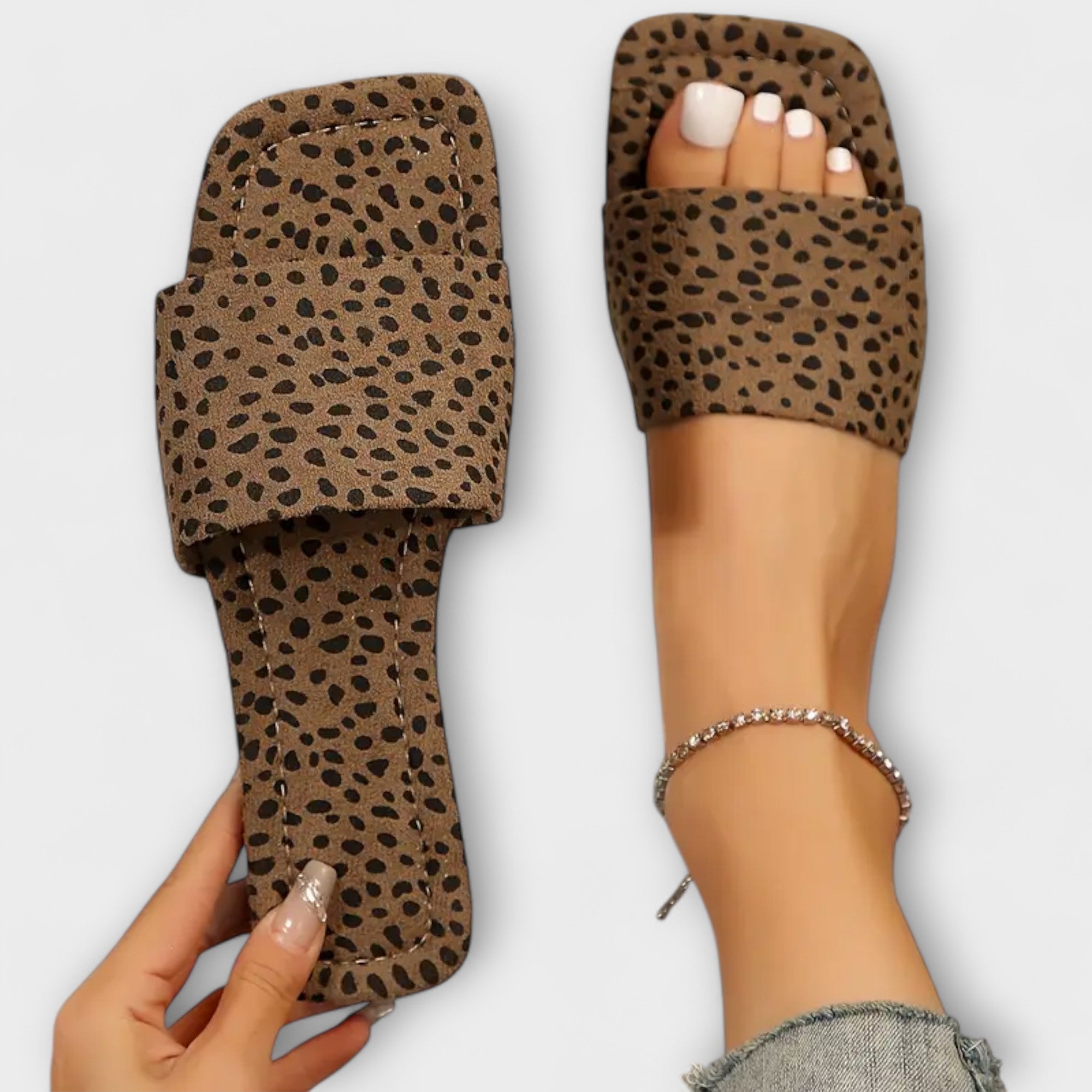 Elena - Mocasines leopardo