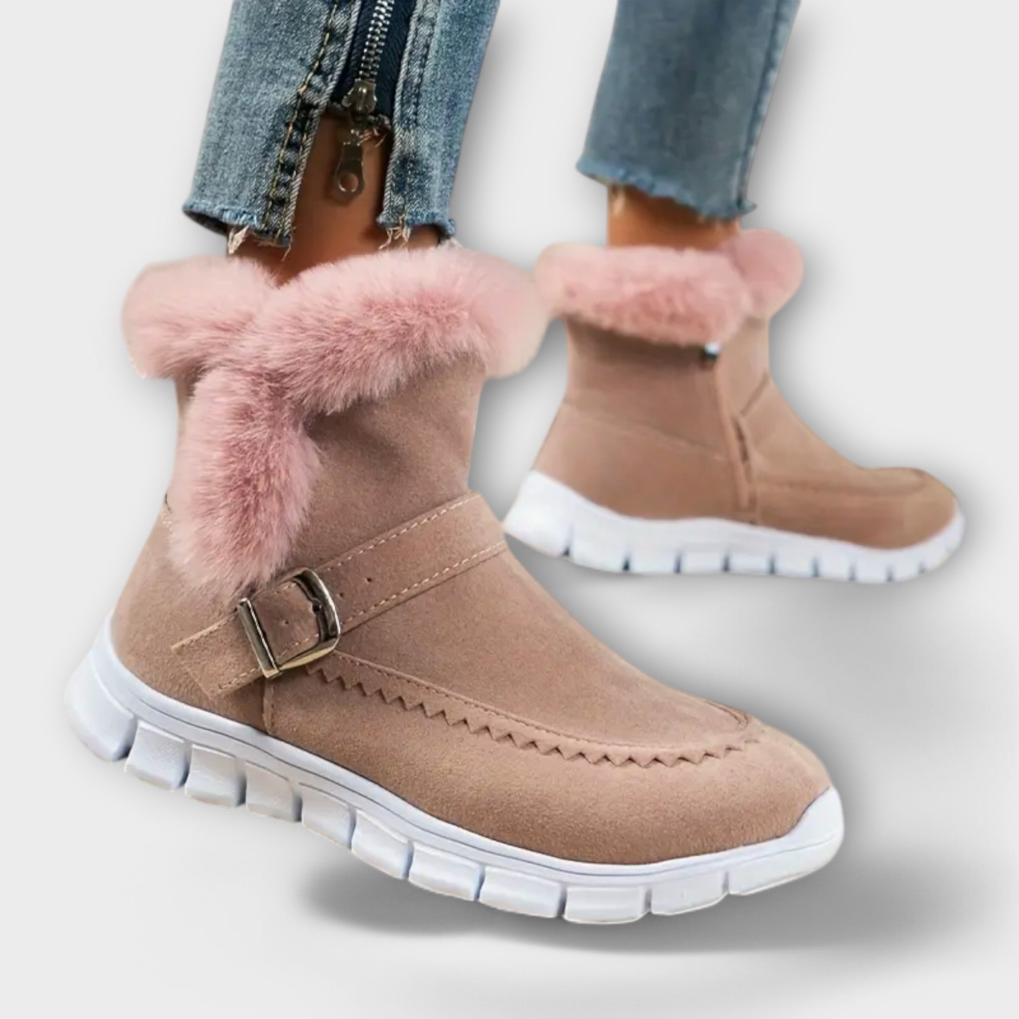 Isabel - Botas de tobillo forradas y cálidas